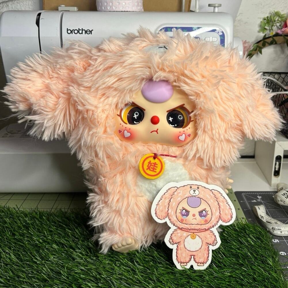 Baby Three 400% V1 secret pink dog
